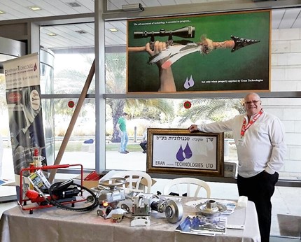 Eran Technologies sponsored and presented at the Israel Natural Gas Conference for Engineering and Industry, 20/09/2016